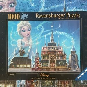 Ravensburger 1000 piece Disney Castle Collection Puzzle Box complete